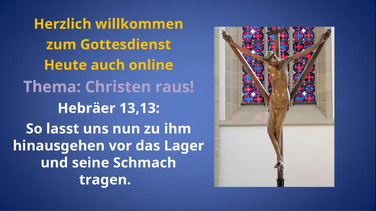 Gottesdienst am 22.03.2026