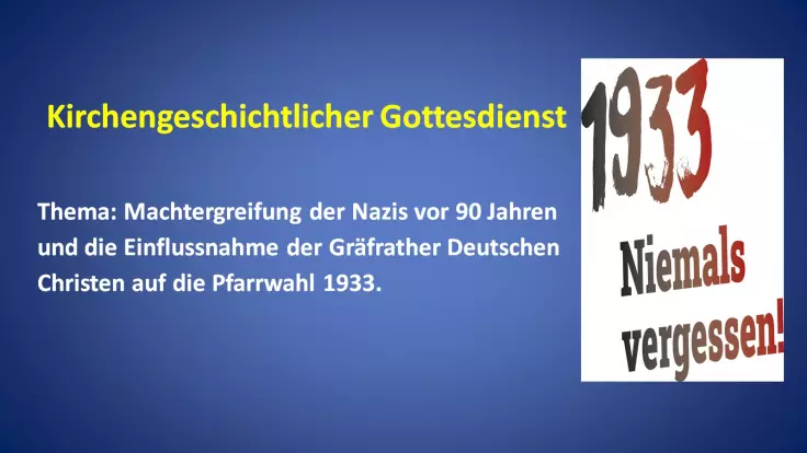 Gottesdienst vom 11.06.2023