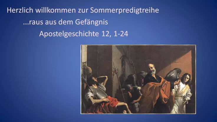 Gottesdienst vom 23.07.2023