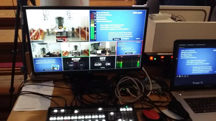 Videotechnik in der Kirche